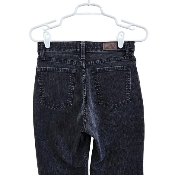 Lee Classic Fit Straight Leg At The Waist Denim Jeans Pockets Black Size 28 - Picture 7 of 8